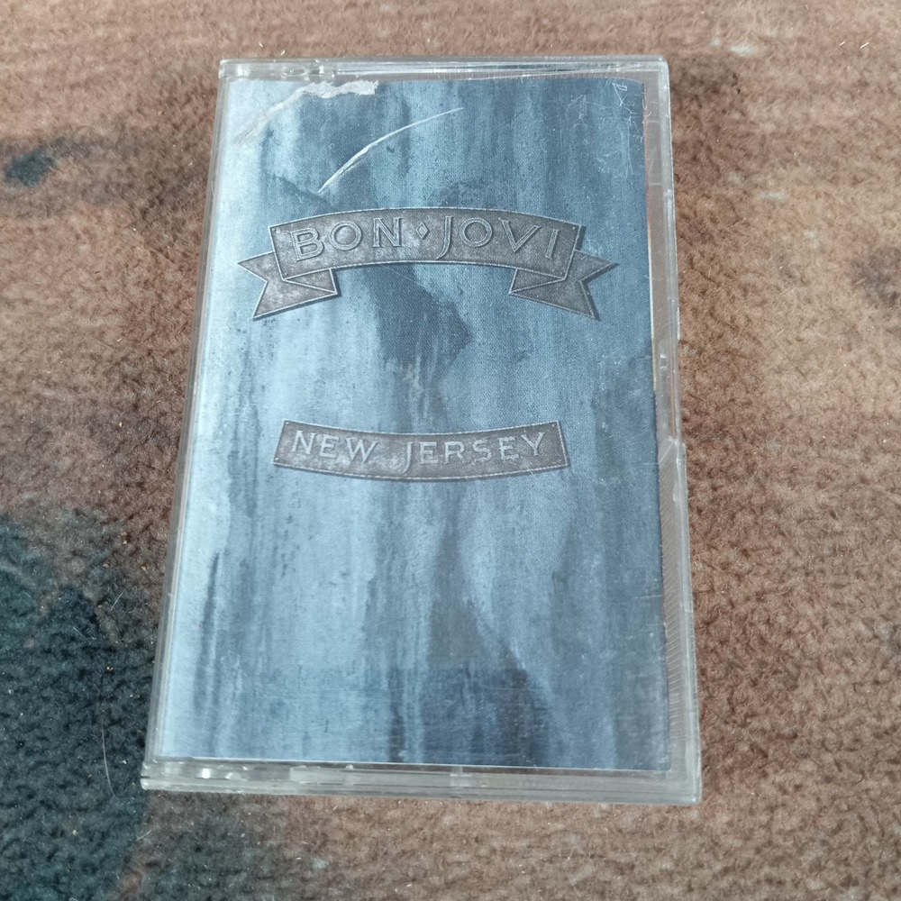 Bon Jovi New Jersey Cassette Tape 1988 Mercury Polygram Records